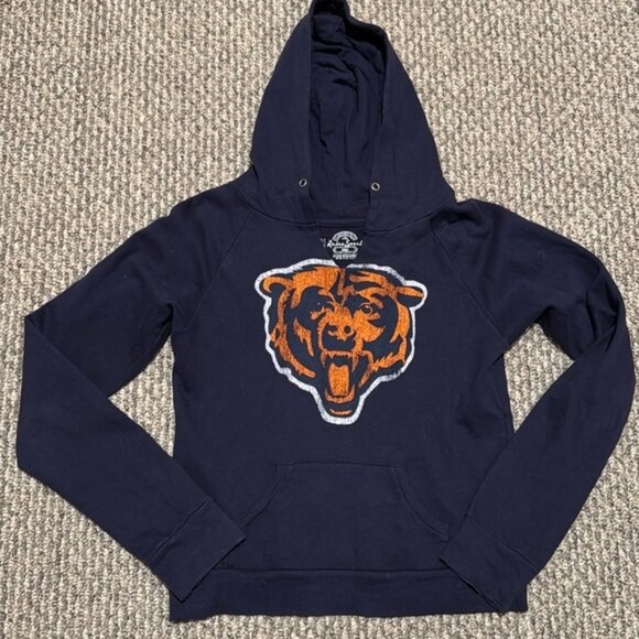 Tops - Chicago bears retro sport hoodie sweatshirt